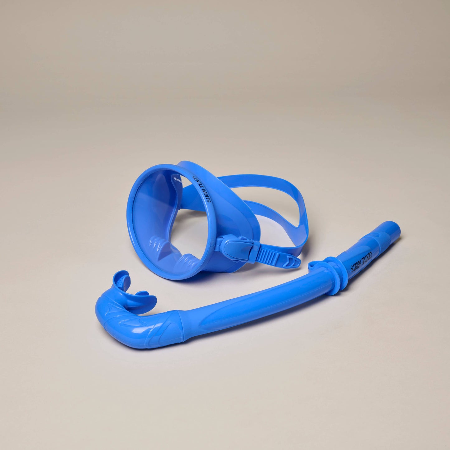 Gentle Habits Dive Mask and Snorkel Set - IMMERSION BLUE | The Ivy Plant Studio