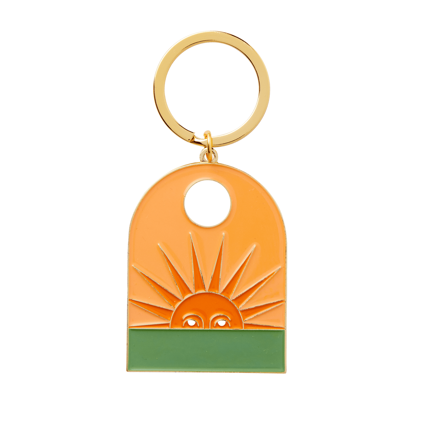 Cai & Jo Setting Sun Keychain | The Ivy Plant Studio