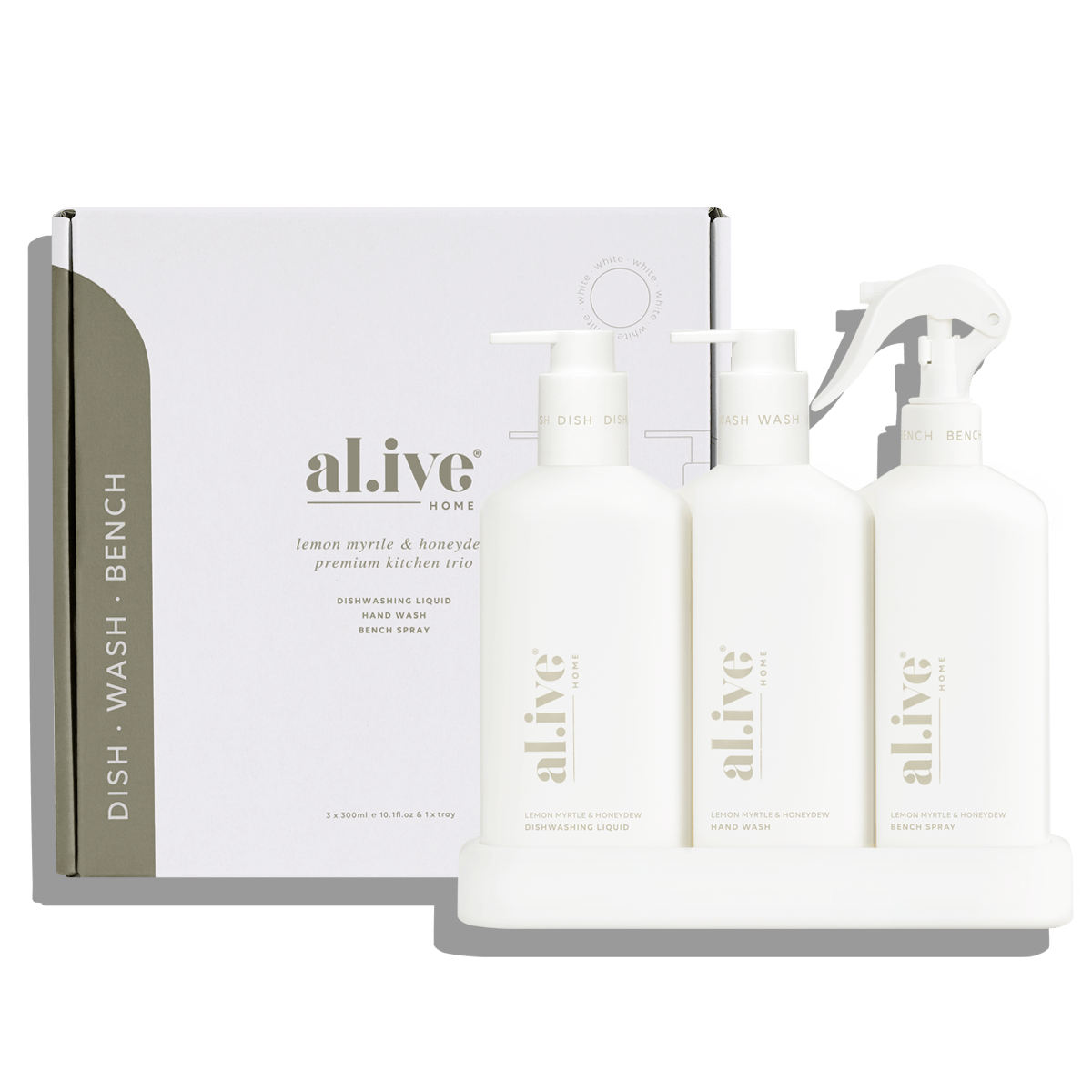 ALIVE BODY Kitchen Trio - Lemon Myrtle & Honeydew - The Ivy Plant Studio
