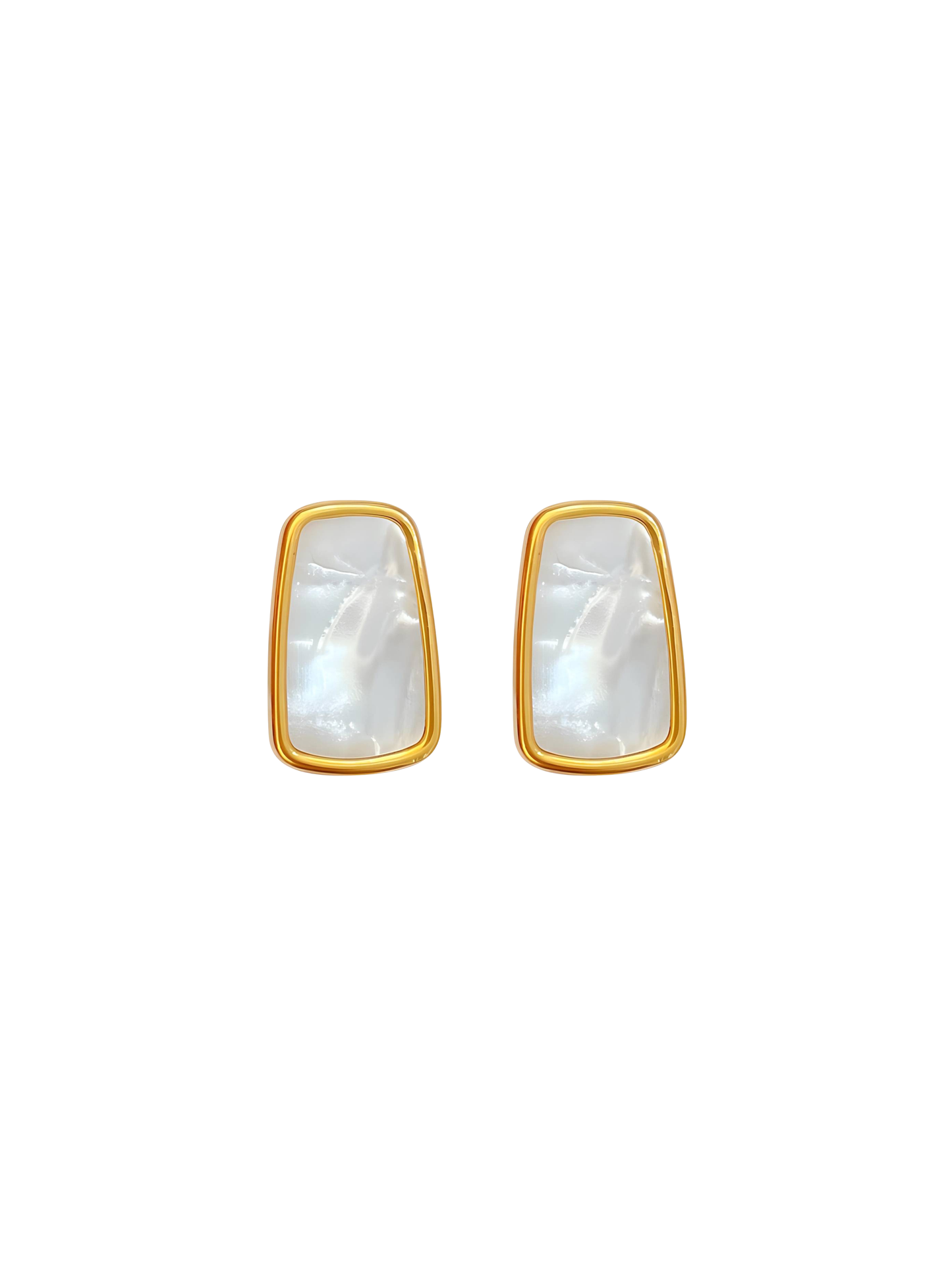 Alesi Jewellery Eve Gold Studs | The Ivy Plant Studio
