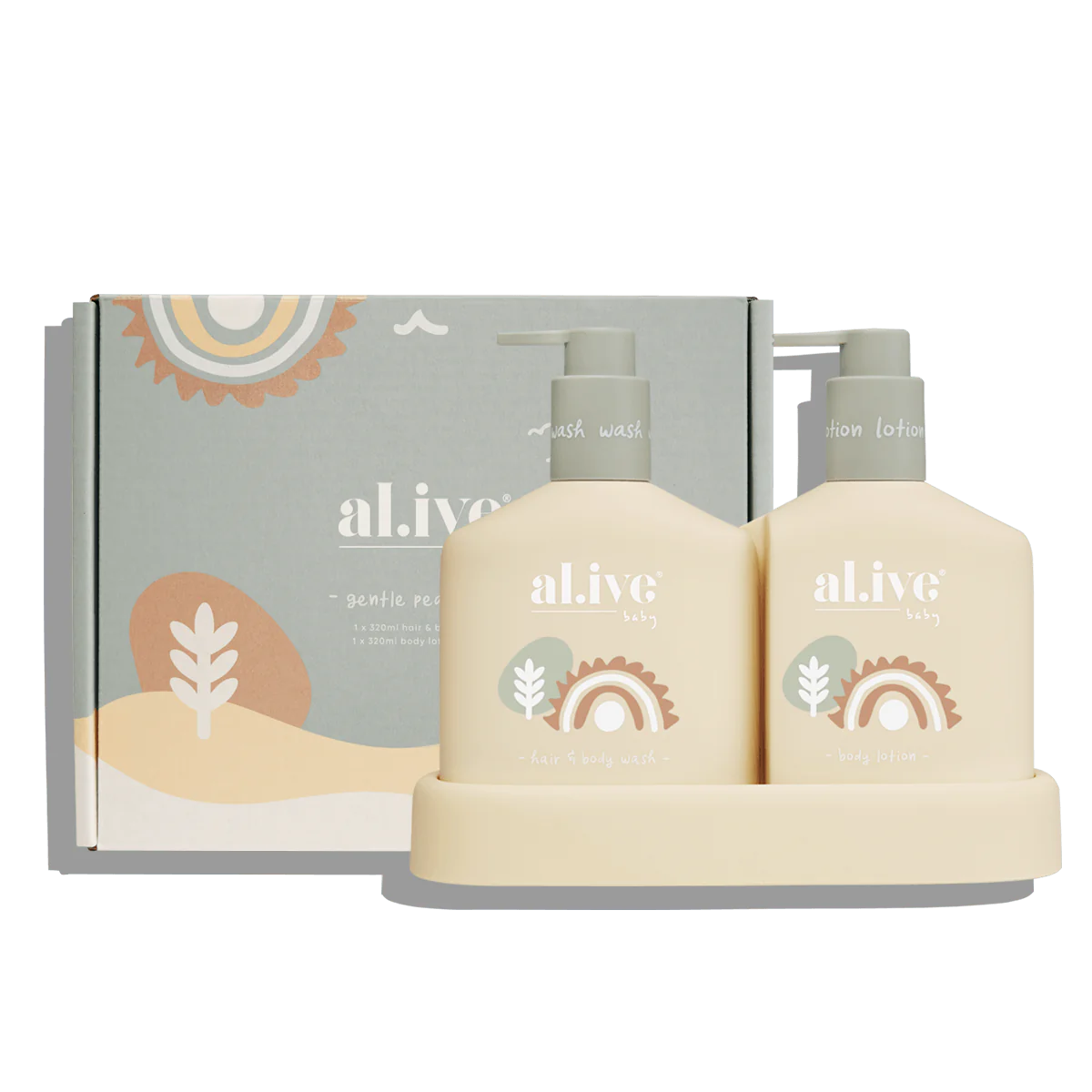 Alive Body Gentle Pear Duo, Baby Bath, The Ivy Plant Studio, Baby Lotion