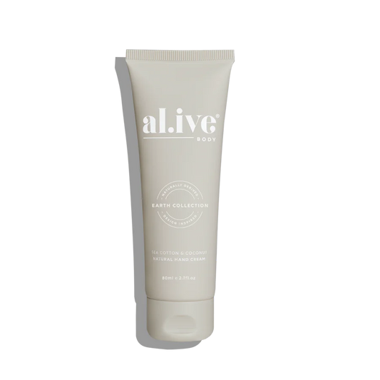 Alive Body Hand Cream - Sea Cotton & Coconut | The Ivy Plant Studio