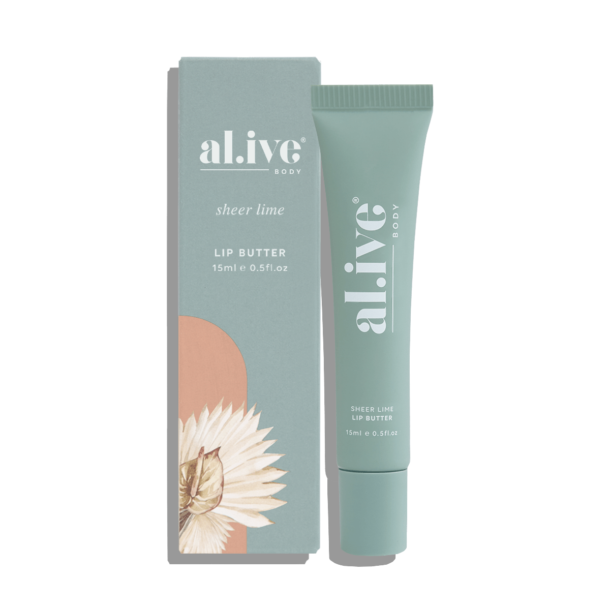 Alive Body Lip Butter - Sheer Lime | The Ivy Plant Studio