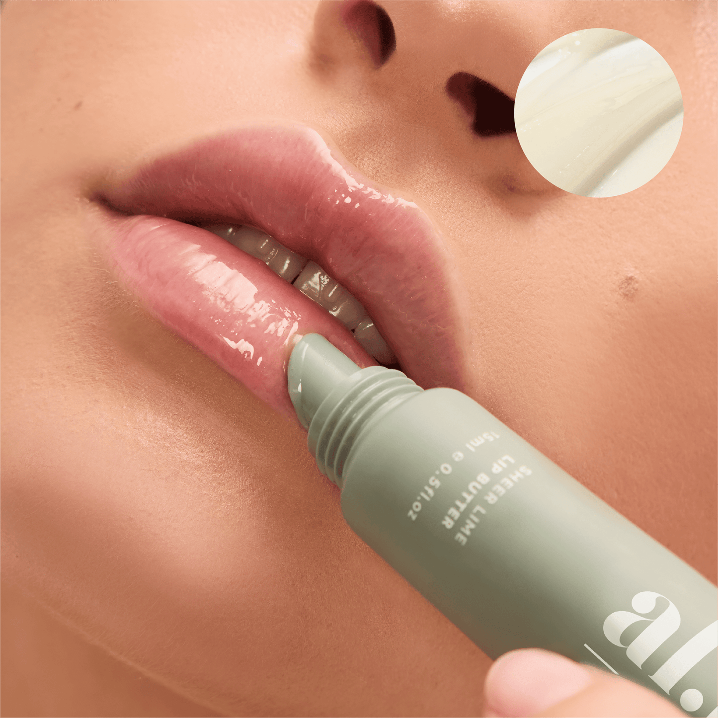 Alive Body Lip Butter - Sheer Lime | The Ivy Plant Studio