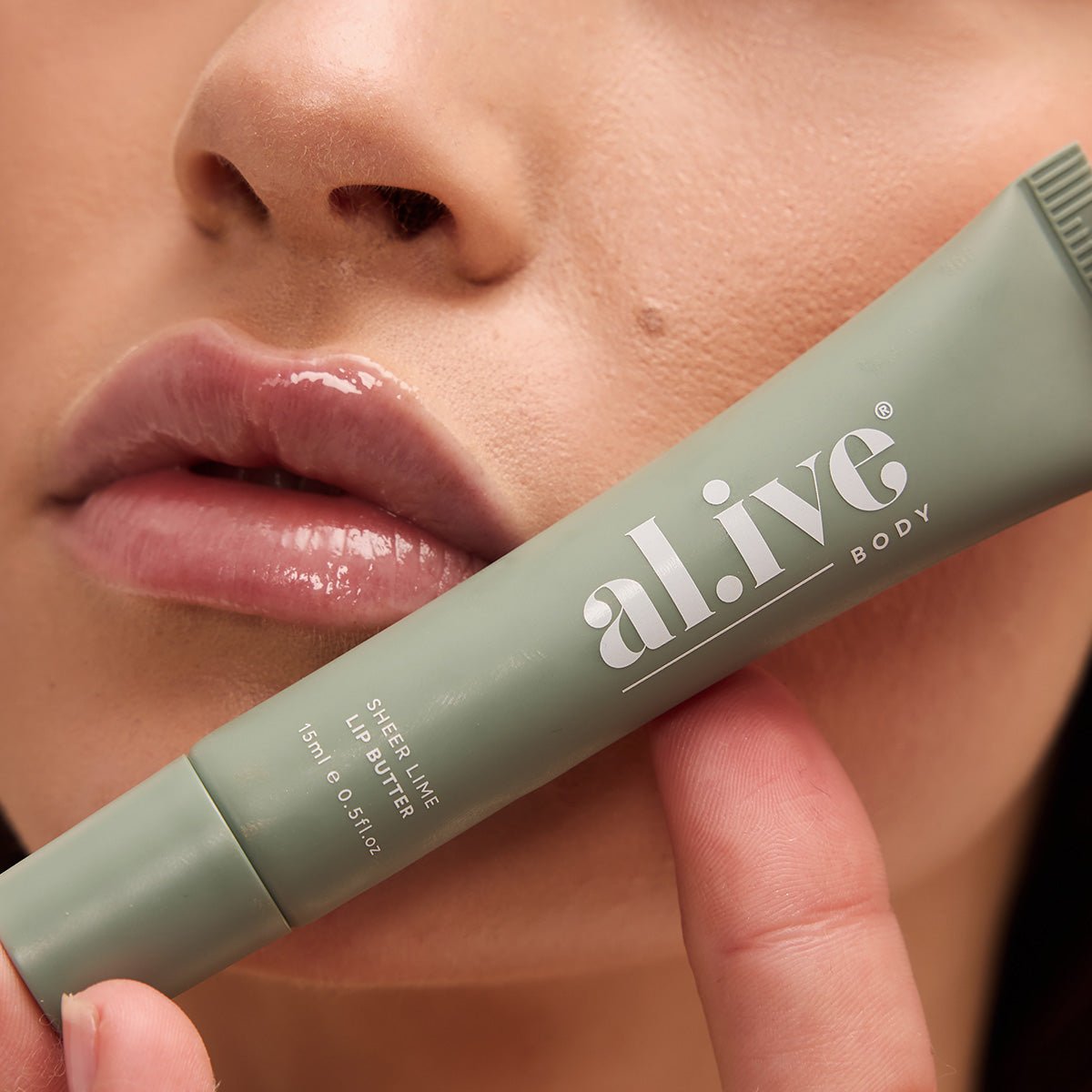Alive Body Lip Butter - Sheer Lime | The Ivy Plant Studio