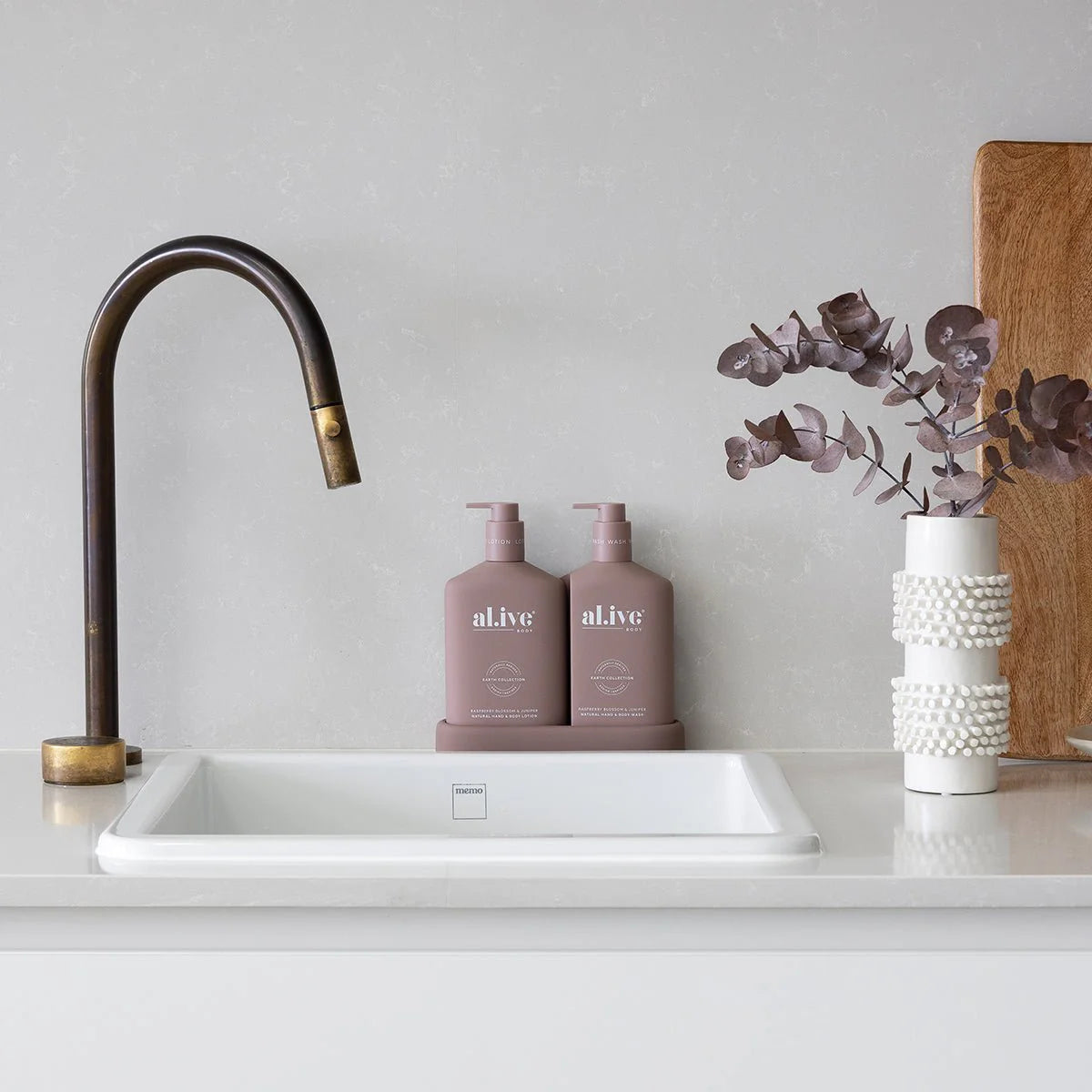 Alive Body Raspberry Blossom & Juniper Duo | The Ivy Plant Studio