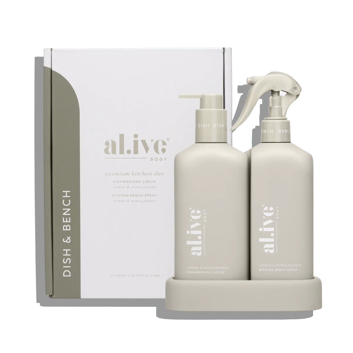 AlivecBody Dishwashing Liquid & Bench Spray | Kitchen | cleaning Products | the ivy plant studio 