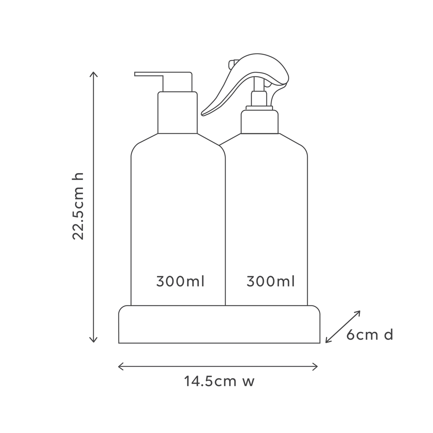 AlivecBody Dishwashing Liquid & Bench Spray | Kitchen | cleaning Products | the ivy plant studio