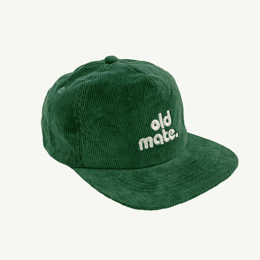 BANABAE OLD MATE CORD CAP - MOSS | THE IVY PLANT STUDIO