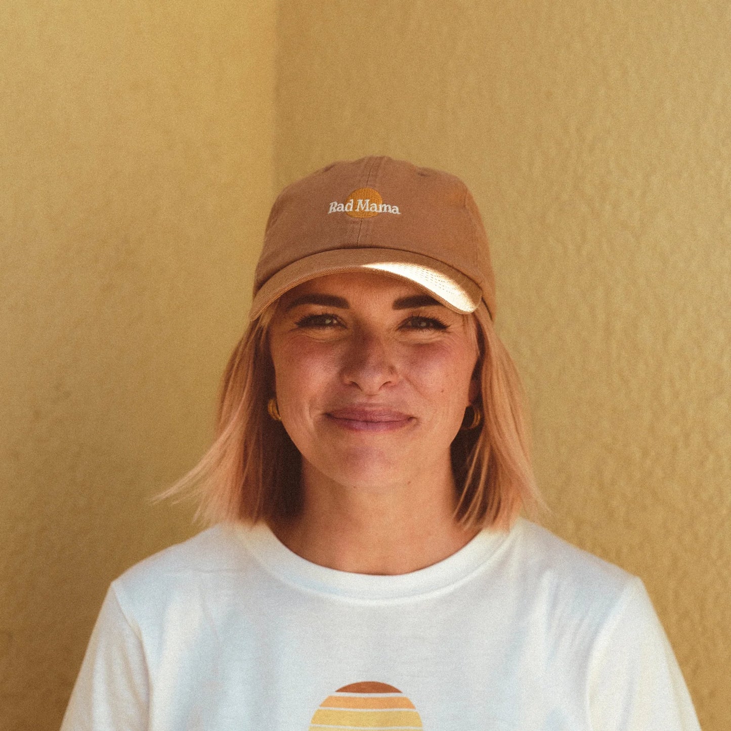 BANABAE RAD MAMA WASHED BASEBALL CAP - DESERT SAND | THE IVY PLANT STUDIO