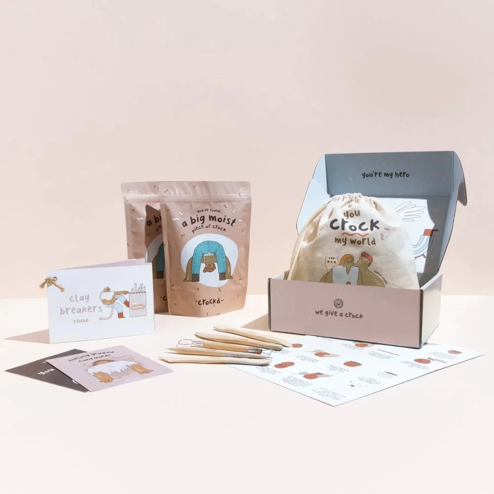 Crockd Pottery Kit | The Ivy Plant Studio