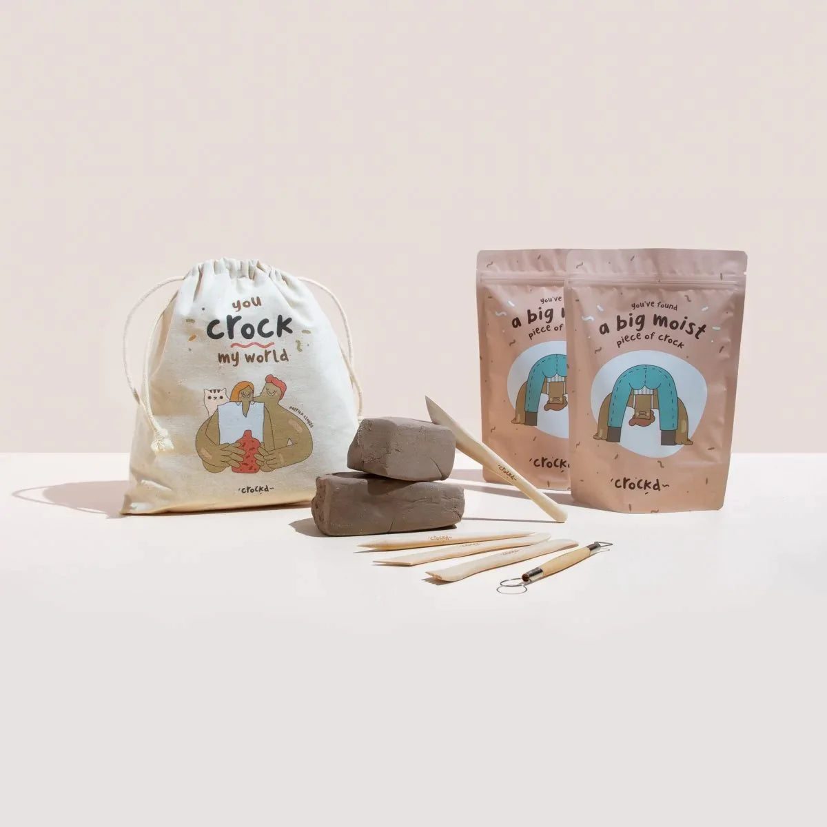Crockd Pottery Kit | The Ivy Plant Studio