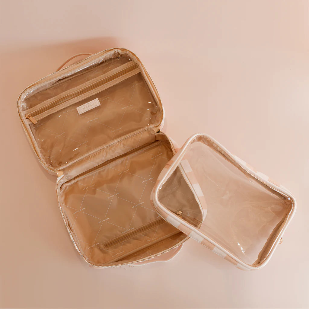 Fox & Fallow's Corsica Cosmetic Bag | The Ivy Plant Studio