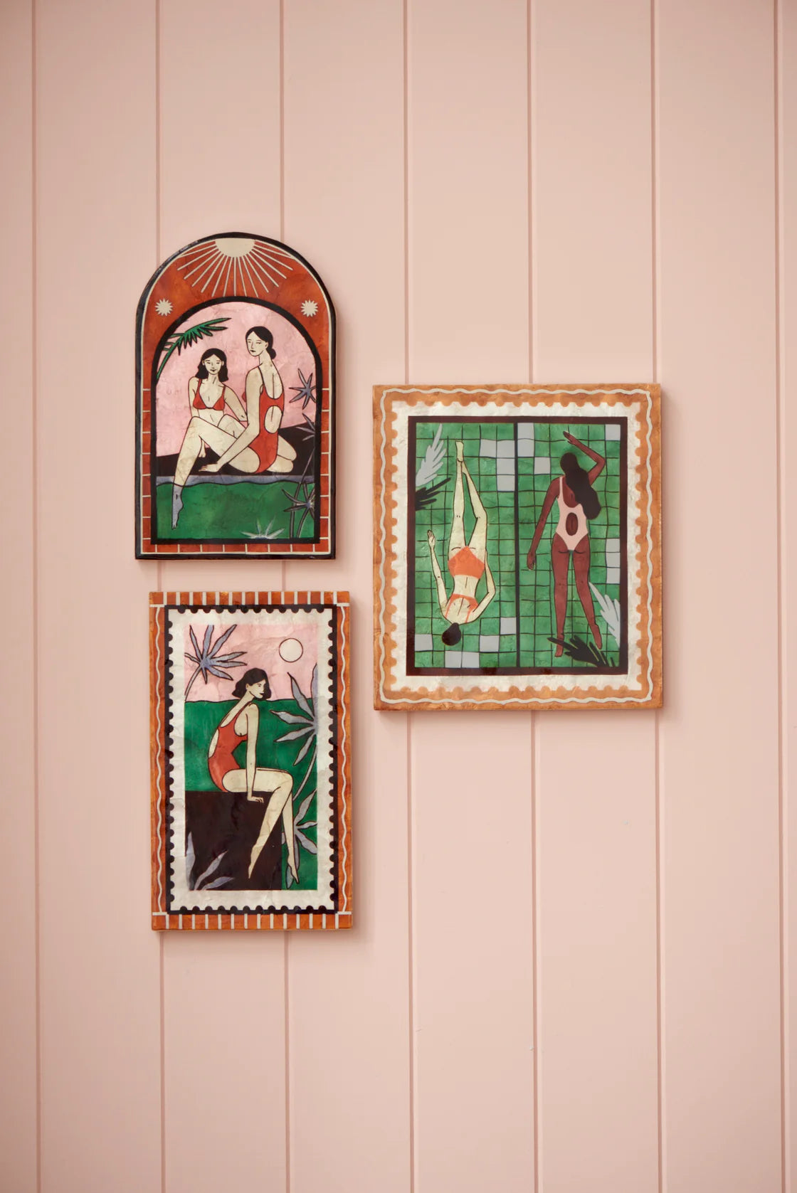 Jones & Co RESORT TOE DIP GREEN | The Ivy Plant Studio