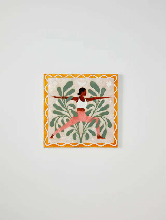 Jones & Co WARRIOR 2 WALL ART | The Ivy Plant Studio