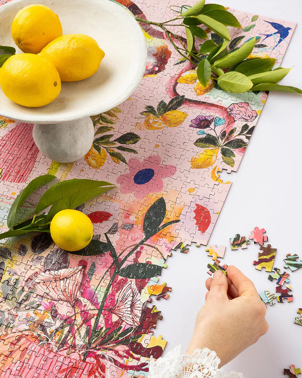 Journey Of Something - LEMON HAZE 1000 PIECE PUZZLE | The Ivy Plant Studio