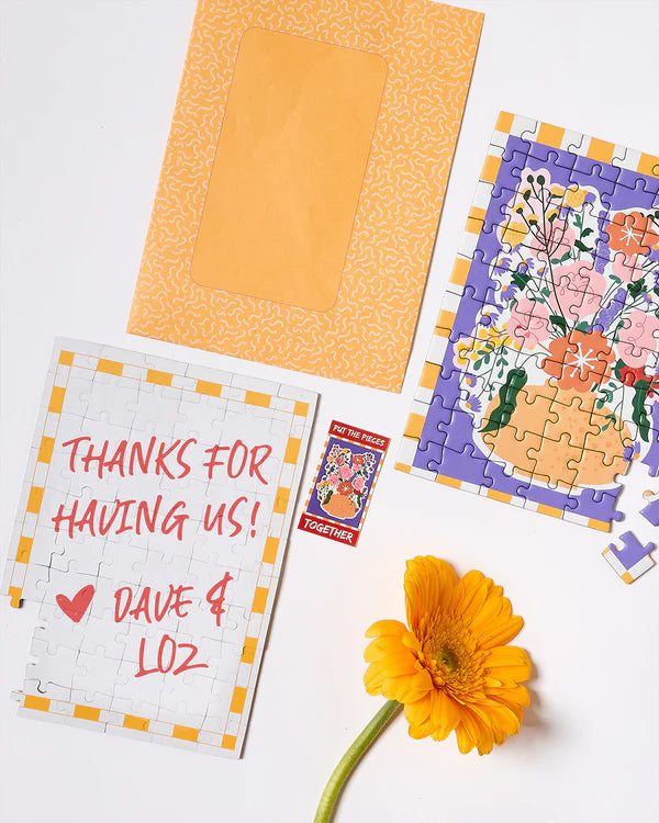 Journey Of Something GREETING CARD PUZZLE - JUST BECAUSE | The Ivy Plant Studio