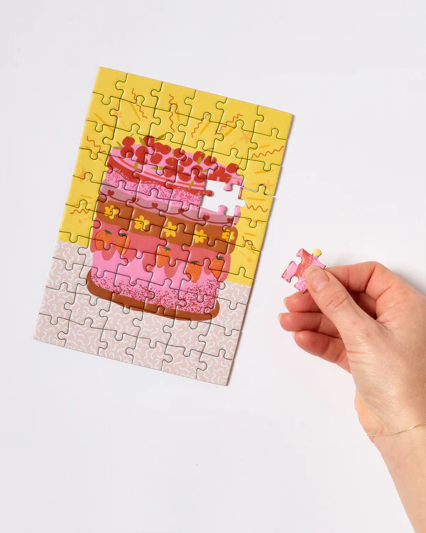 Journey Of Something GREETING CARD PUZZLE - SWEET BIRTHDAY | The Ivy Plant Studio