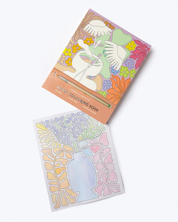 Journey Of Something WATERCOLOUR PAINTING BOOK | The Ivy Plant Studio