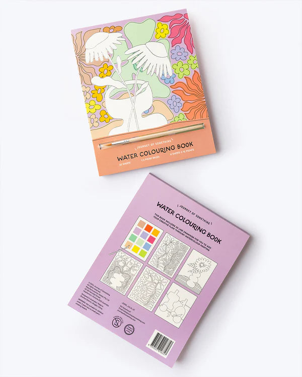 Journey Of Something WATERCOLOUR PAINTING BOOK | The Ivy Plant Studio