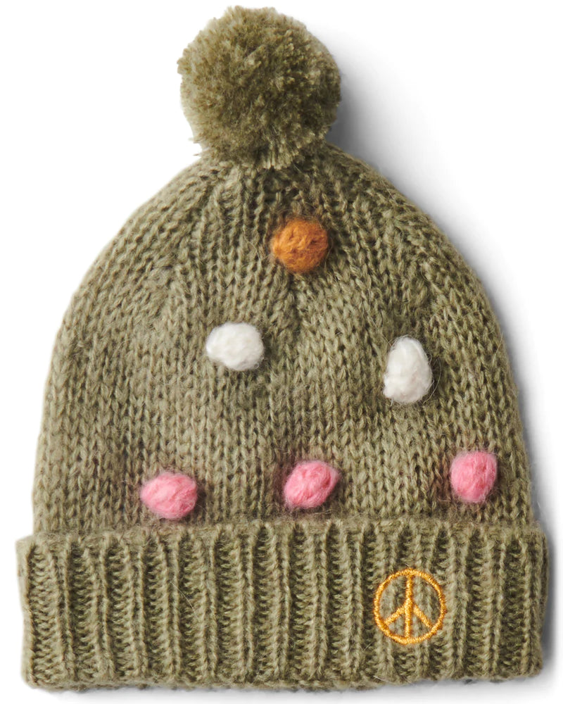 Kip & Co Dotty Spotty Beanie, The Ivy Plant Studio