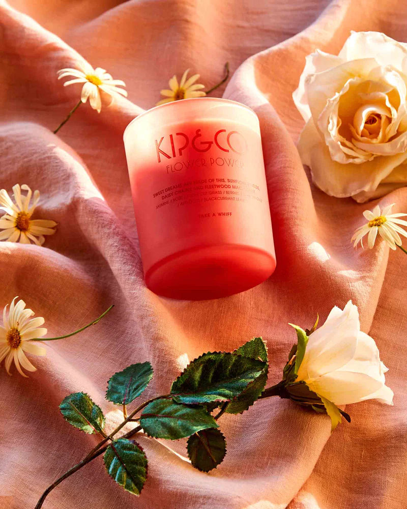 Kip & Co FLOWER POWER CANDLE, the ivy plant studio