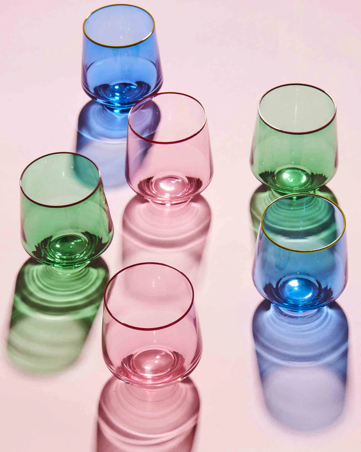 Kip & Co JADED TUMBLERS GLASS 2P SET | The Ivy Plant Studio