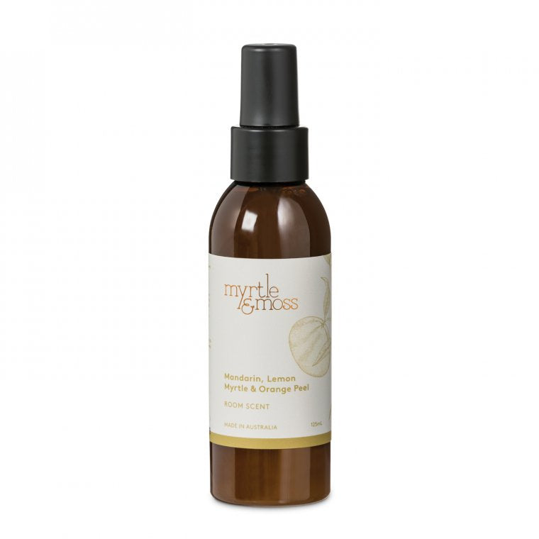 Myrtle & Moss Room Spray - Mandarin, Lemon Myrtle & Orange Peel | The Ivy Plant Studio