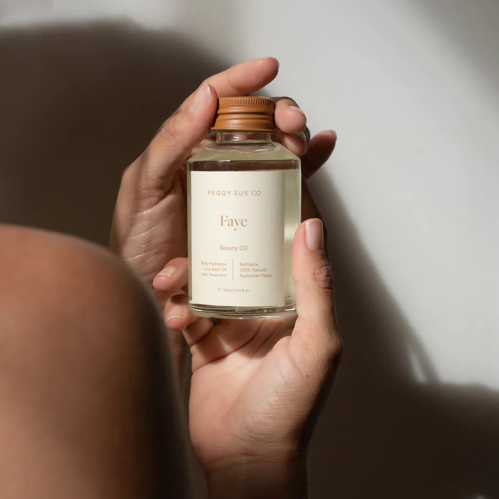 Peggy Sue Co Faye Beauty Oil, body oil, peggy sue, the ivy plant studio