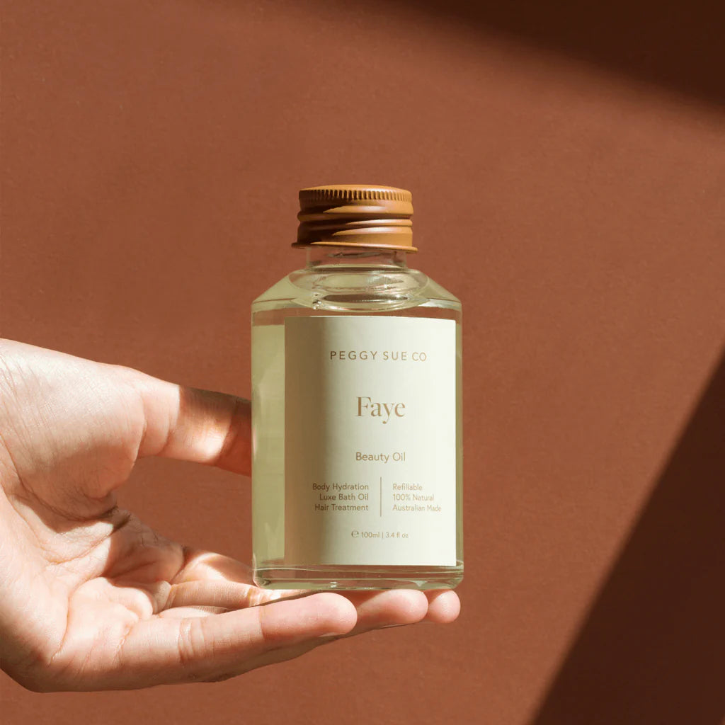 Peggy Sue Co Faye Beauty Oil, body oil, peggy sue, the ivy plant studio