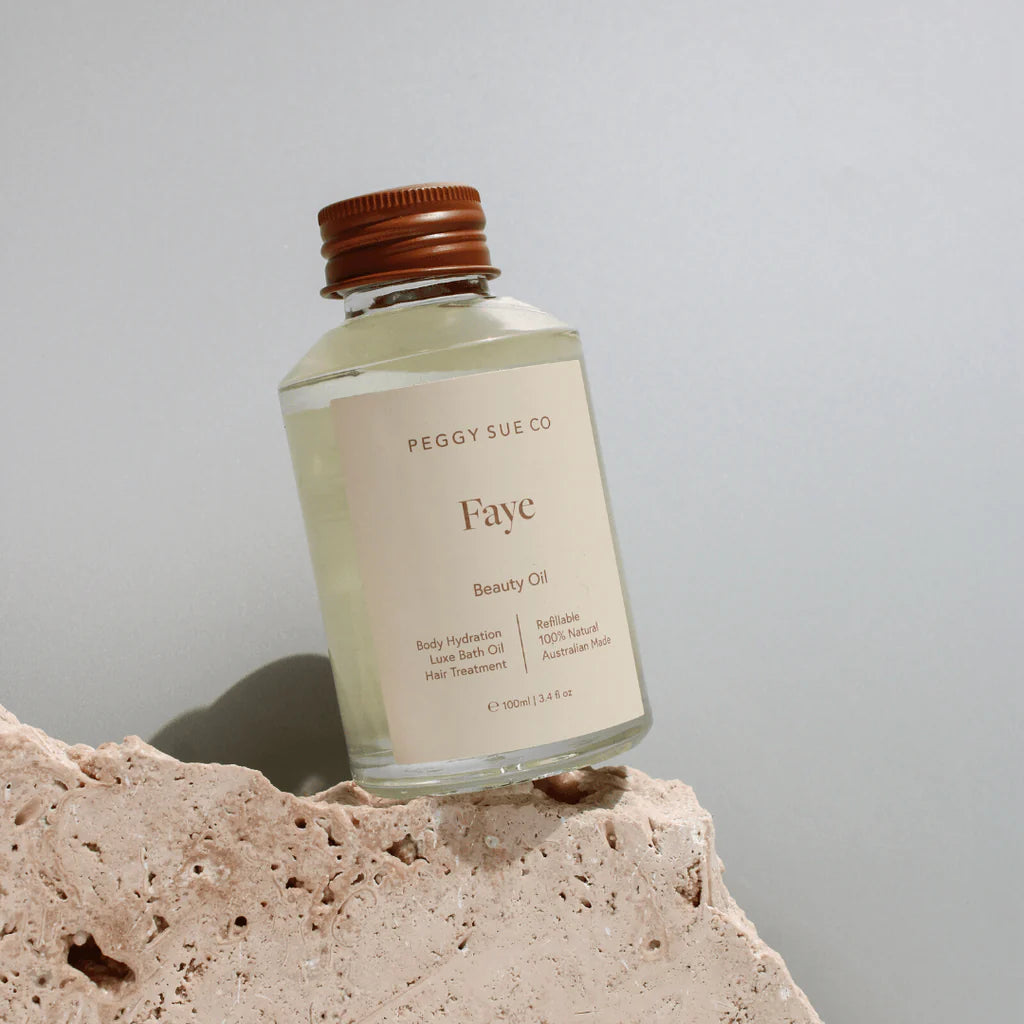 Peggy Sue Co Faye Beauty Oil, body oil, peggy sue, the ivy plant studio