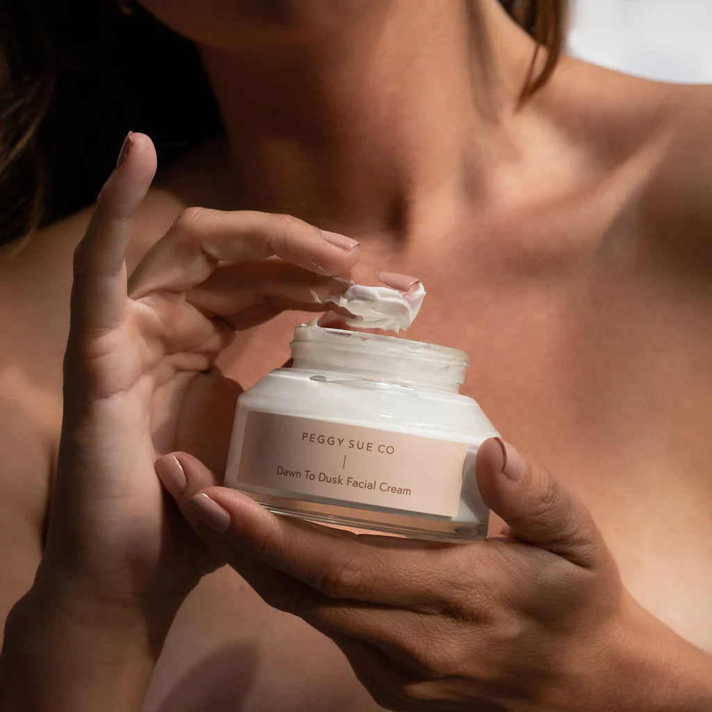 Peggy Sue Co Dawn To Dusk Facial Cream 100ml | The Ivy Plant Studio, face cream, peggy sue, eye cream