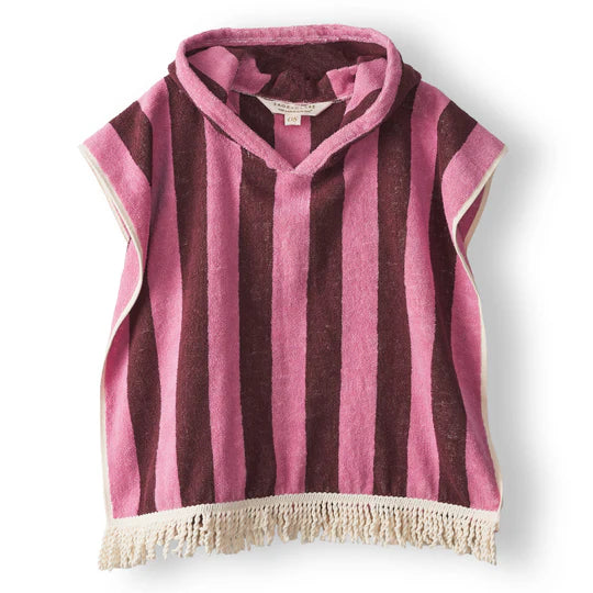 SAGE AND CLARE JARITA HOODED TOWEL - ROSEWATER | THE IVY PLANT STUDIO