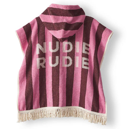 SAGE AND CLARE JARITA HOODED TOWEL - ROSEWATER | THE IVY PLANT STUDIO