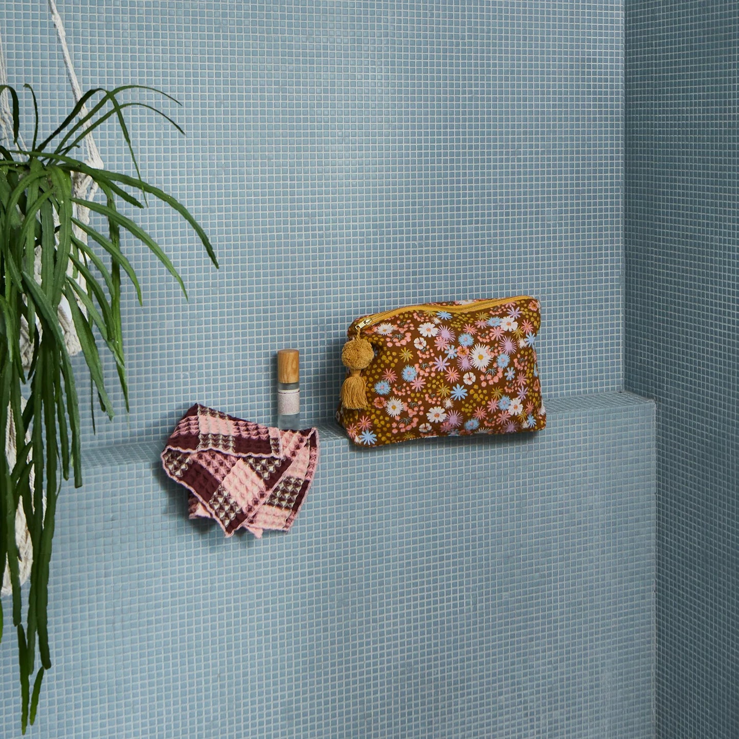 SAGE X CLARE HAYFOLK COSMETIC BAG | THE IVY PLANT STUDIO