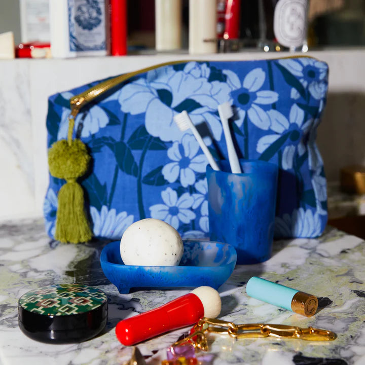 Sage X Clare Bernanda Cosmetic Bag | The Ivy Plant Studio