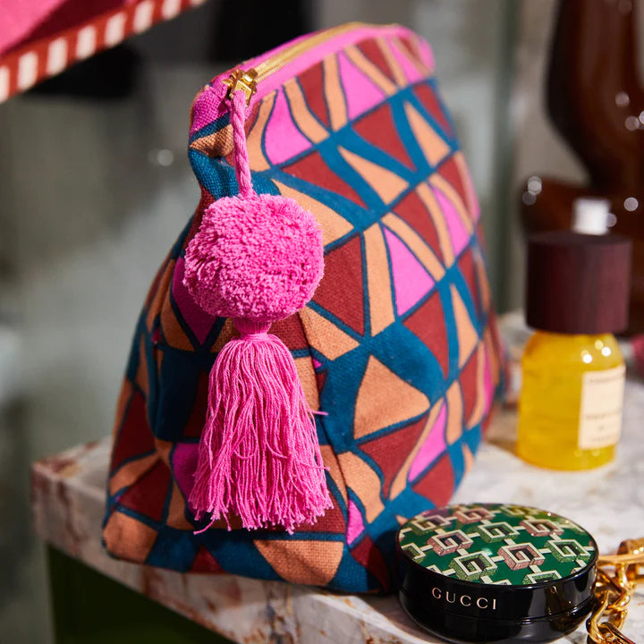 Sage X Clare PIRRO Cosmetic Bag| The Ivy Plant Studio