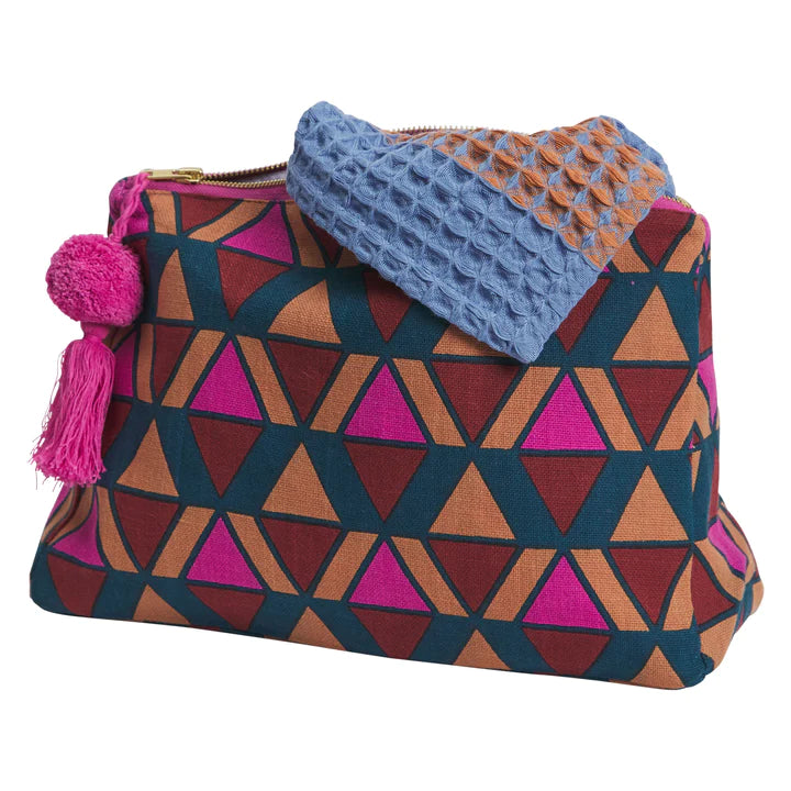 Sage X Clare PIRRO Cosmetic Bag| The Ivy Plant Studio