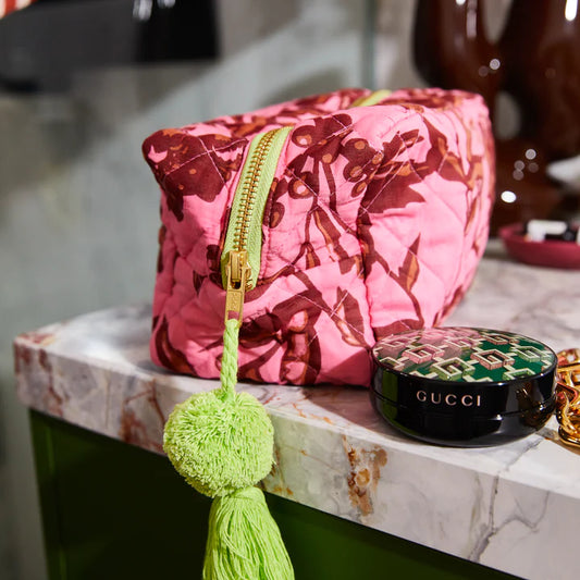 Sage X Clare Safia Beauty Bag | The Ivy Plant Studio
