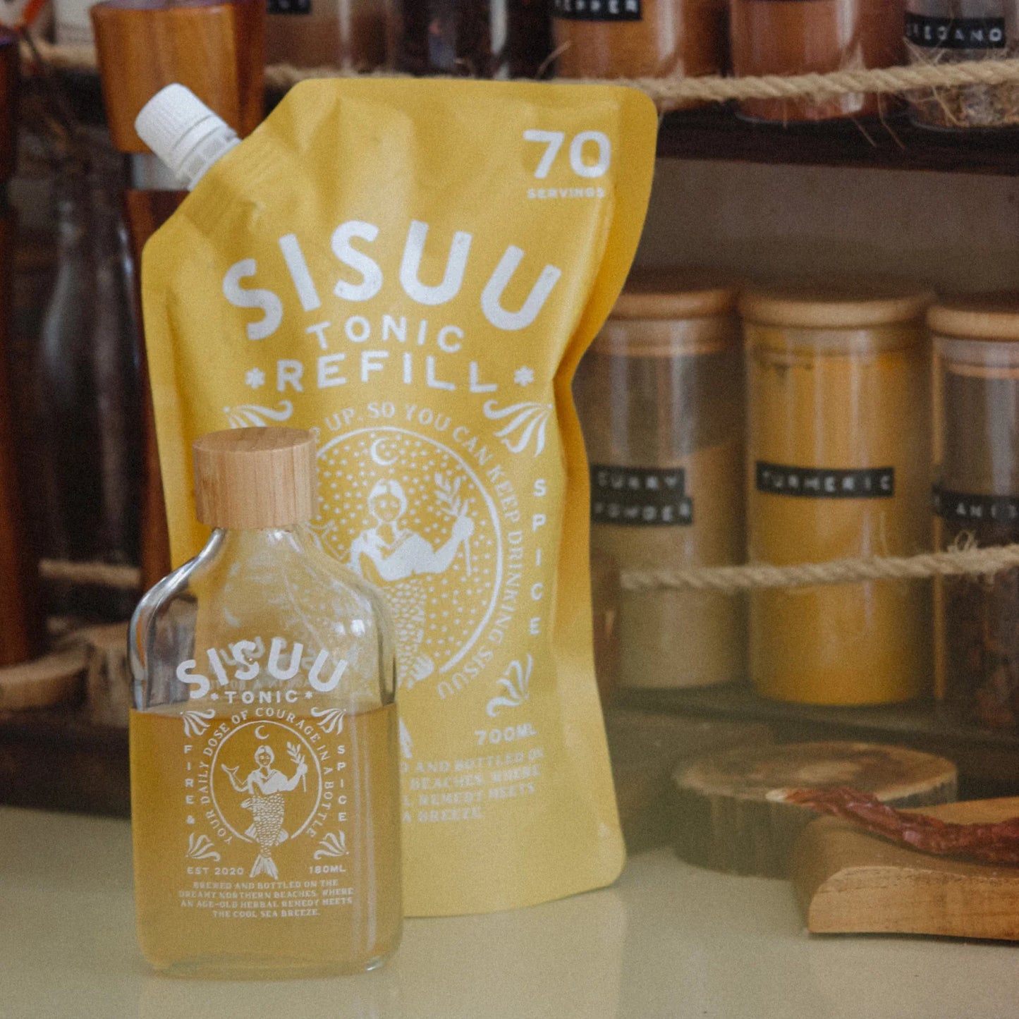 SISUU TONIC FIRE & SPICE Refill 700ml | The Ivy Plant Studio