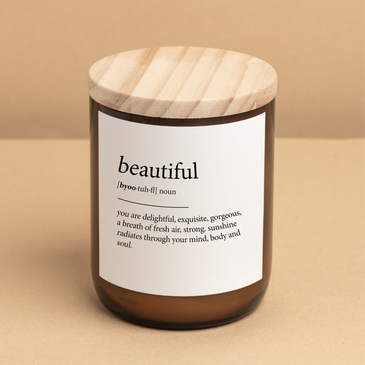 The Commonfolk Collective Beautiful - Candle | The Ivy Plant Studio 