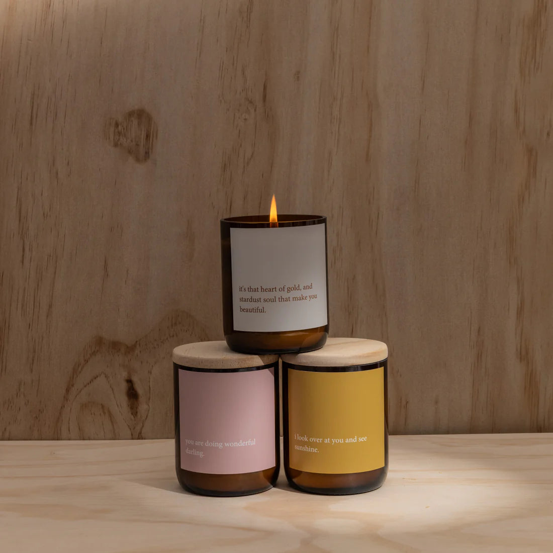 The Commonfolk Collective Candle - heart of gold | The Ivy Plant Studio