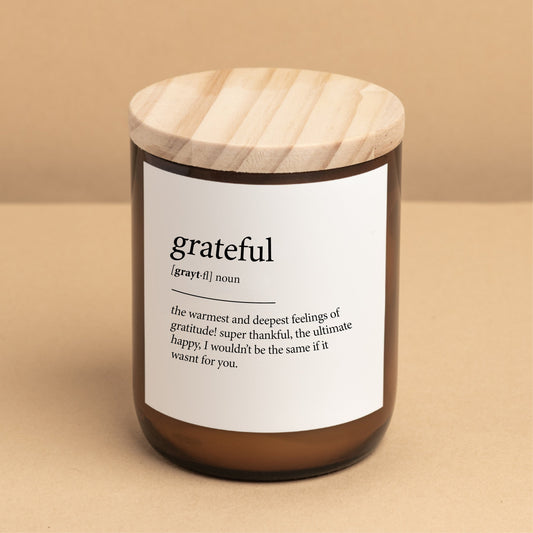 The Commonfolk Collective Grateful - Candle | The Ivy Plant Studio 