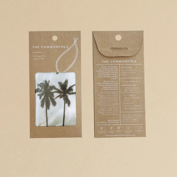 The Commonfolk Collective Twin Palms Air Freshener - Mali | The Ivy Plant Studio