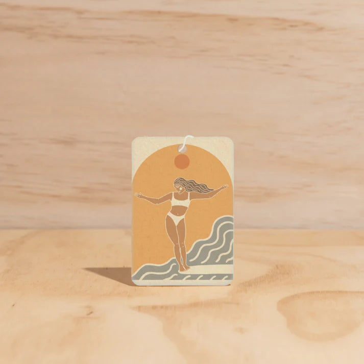 The Commonfolk Collective Wave Chaser ft. Roam Slow Studio Air Freshener - Ubud | The Ivy Plant Studio