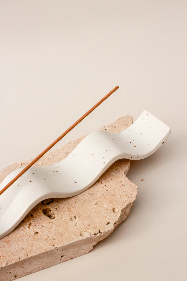 Waves Incense Holder