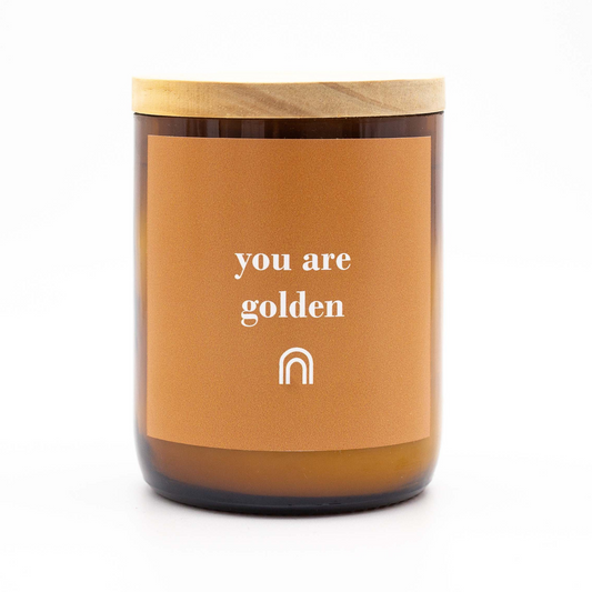 The Commonfolk Collective You Are Golden - Candle | The Ivy Plant Studio 