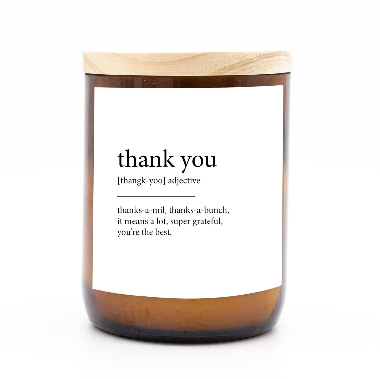 The Commonfolk Collective Thank You - Candle | The Ivy Plant Studio