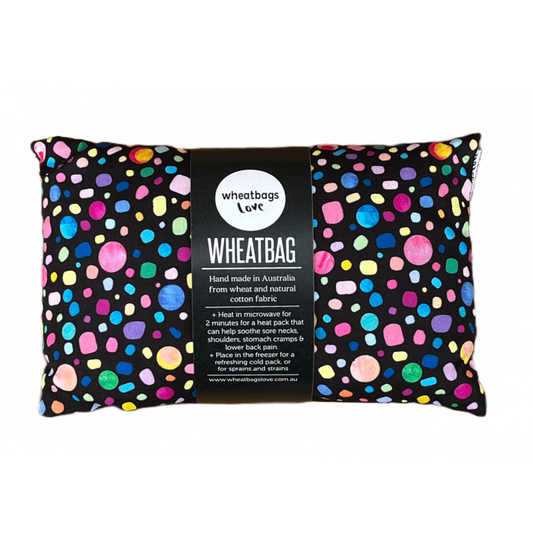 Wheatbags Love WHEAT BAG BLACK PEBBLES | THE IVY PLANT STUDIO