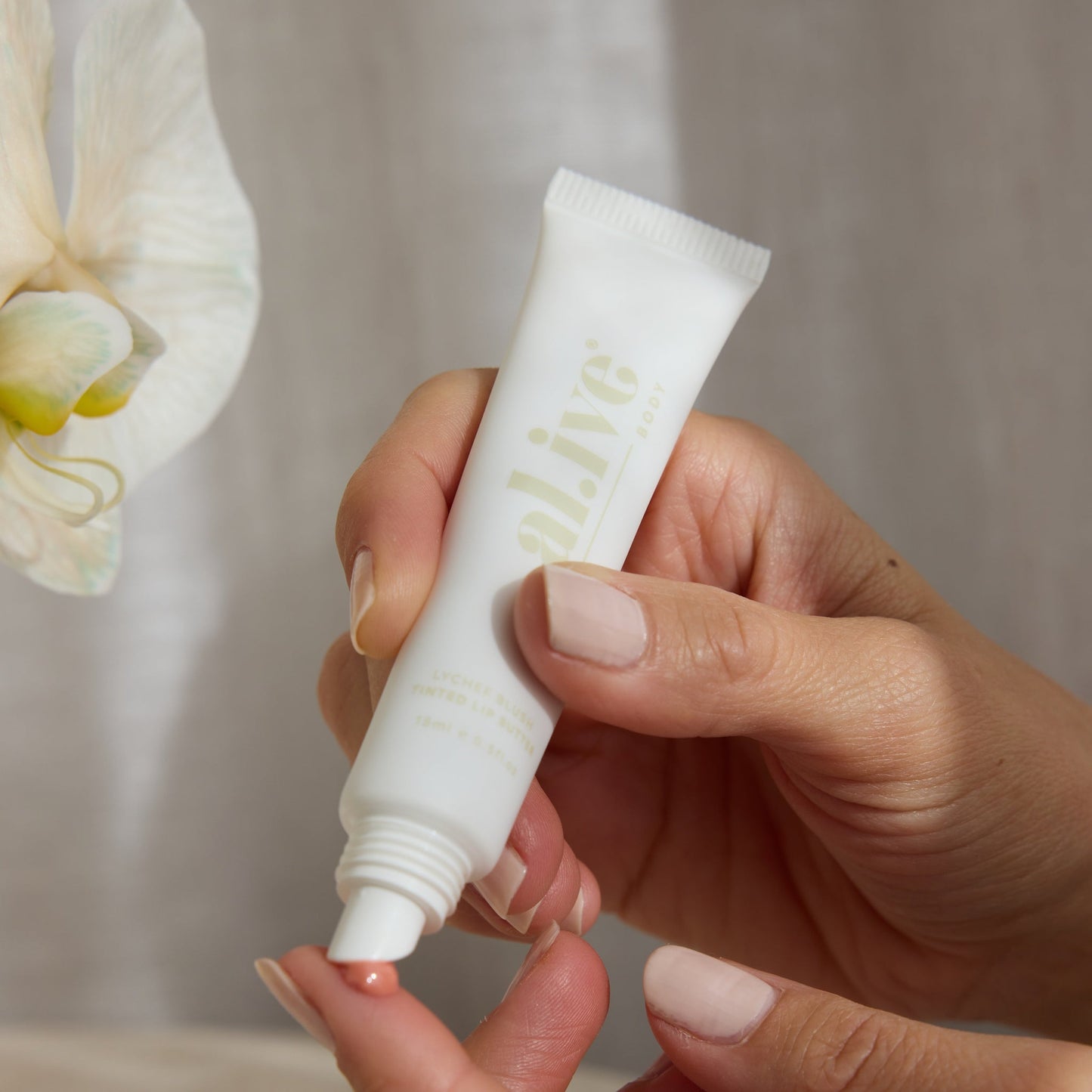 ali.ve Body - Tinted Lip Butter - Lychee Blush | The Ivy Plant Studio